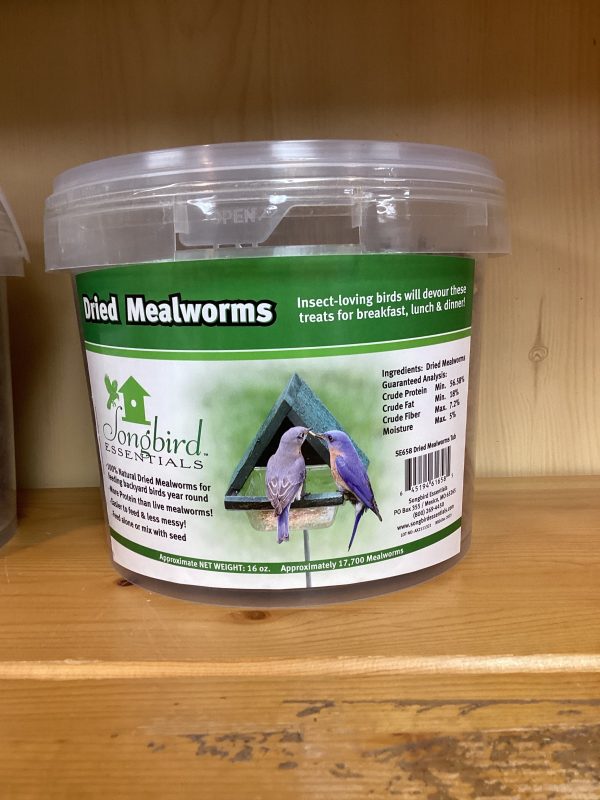 16OZ TUB DRIED MEALWORMS For Discount