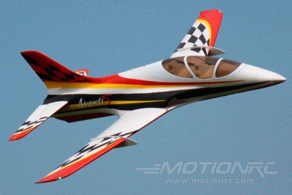 Freewing Avanti S Red 80mm EDF Ultimate Sport Jet - ARF PLUS For Cheap