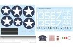 FlightLine 1600mm F4U-1A Corsair Decal Set on Sale