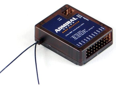 Admiral RX1000 10-Channel DSMX Compatible Receiver with Diversity Antenna For Cheap