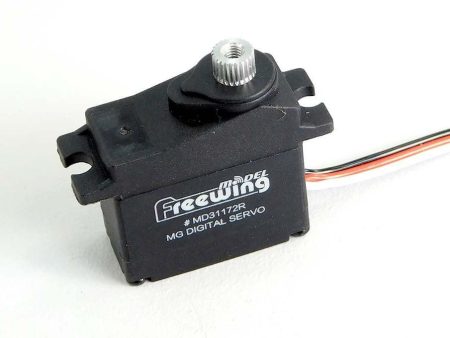 Freewing 17g Digital Metal Gear Reverse Servo with 100mm (4 ) Lead Supply