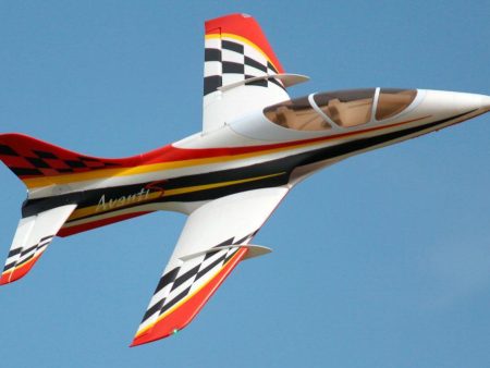 Freewing Avanti S Red 80mm EDF Ultimate Sport Jet - ARF PLUS For Cheap