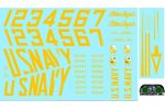 Freewing 90mm EDF F A-18C Hornet Decal Sheet - Blue Angels Online Sale