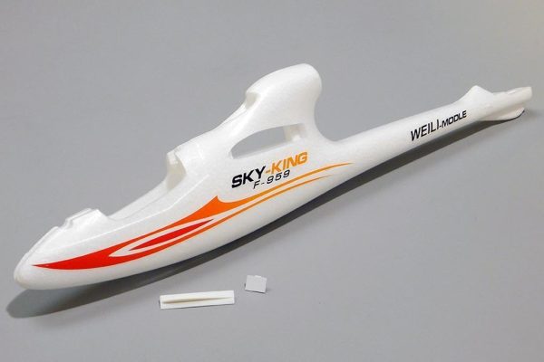 XK Sky King Glider Red 750mm Fuselage Hot on Sale