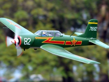 FMS CJ-6 CAF Trainer 1200mm (48 ) Wingspan - PNP Hot on Sale