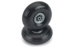 Du-Bro 50.8mm (2 ) x 18.5mm Treaded Lightweight PU Rubber Wheels for 3mm Axle (2 Pack) Sale