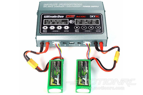 SkyRC Ultimate Duo 250W 6 Cell (6S) AC DC LiPo Battery Charger Online