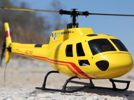 RotorScale AS350 Alpine Yellow 450 Size Helicopter - PNP Fashion