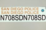 Roban 700 Size AS350 San Diego Police Decal Set Online now