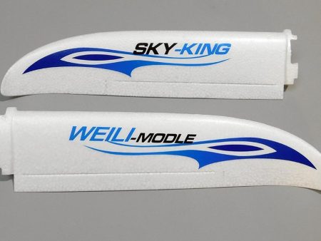 XK Sky King Glider Blue 750mm Wing Set For Cheap