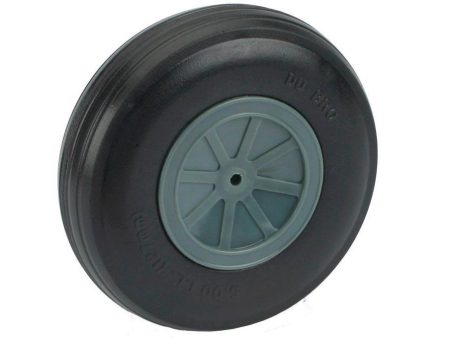 Du-Bro 127mm (5 ) x 38mm Lightweight Treaded PU Rubber Wheel for 5mm Axle Cheap