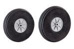 Du-Bro 76.2mm (3 ) x 16.4mm Treaded EVA Foam Super Slim Lite Wheels for 3mm Axle (2 Pack) Online Sale