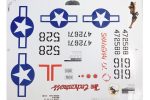 FlightLine 850mm P-51D Mustang Water Slide Decal Set Sale