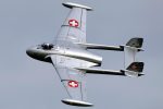 Freewing de Havilland DH-112 Venom V2 Swiss Silver 90mm EDF Jet - ARF PLUS Online Sale