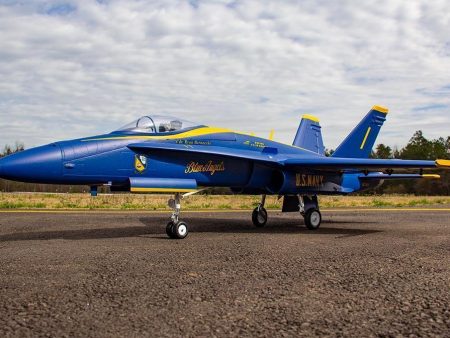 Freewing F A-18C Hornet Blue Angels 90mm EDF Jet - ARF PLUS Online now