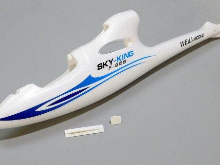 XK Sky King Glider Blue 750mm Fuselage Online