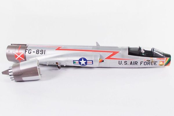 Freewing 70mm EDF F-104 Fuselage - Silver Discount