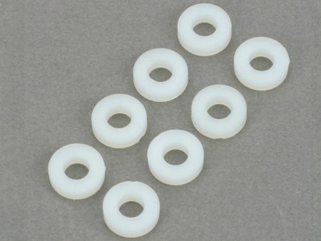 Du-Bro Nylon Flat Washers #8 (8 Pack) on Sale