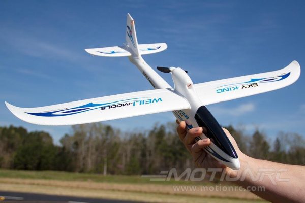 XK Sky King Glider Blue 750mm (29.5 ) Wingspan - RTF on Sale