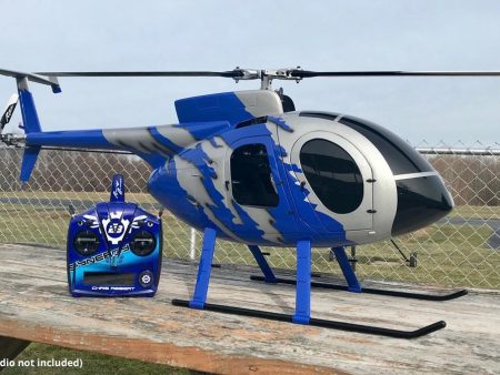 Roban MD-500E G-Jive Blue 600 Size Helicopter Scale Conversion - KIT Online