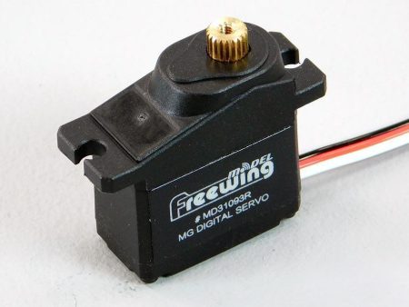 Freewing 9g Digital Hybrid Metal Gear Reverse Servo with 100mm (4 ) Lead Hot on Sale