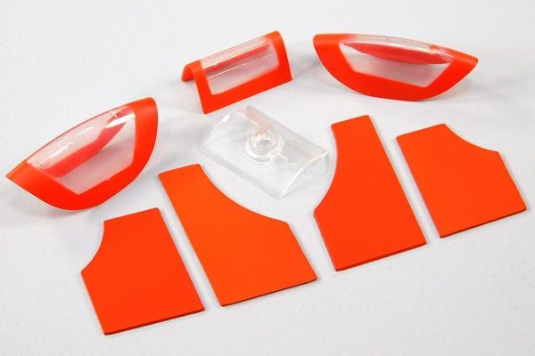 Freewing 80mm EDF Avanti S Red Plastic Parts Set C - Red Sale