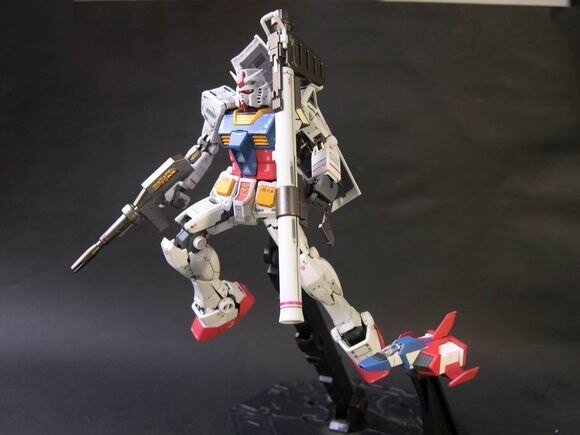 Bandai Gundam RG 1 144 Model RX-78 UNICORN GUNDAM Freedom Unchained Mobile Suit Kids Toys Hot on Sale