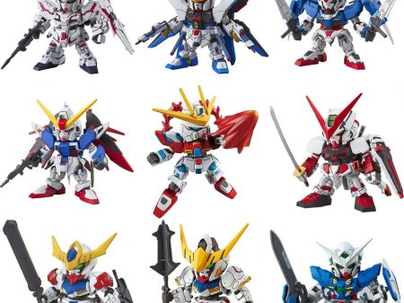 Original SD Gundam Model Cute Unicorn Sazabi Wing Zero Strike Freedom 00 Destiny Armor Unchained Mobile Suit Kids Toy Online Sale