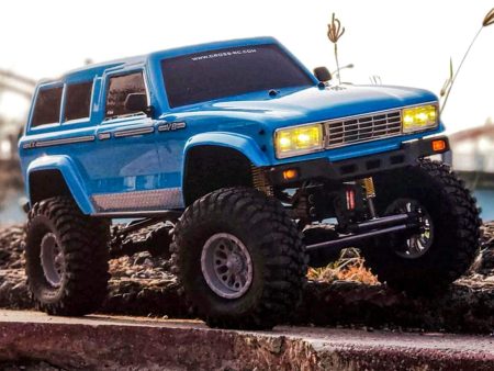 Cross RC FR4 Demon 4x4 Blue 1 10 Scale 4WD Truck - RTR Cheap