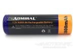 Admiral AA NiMH 2600mAh Rechargeable Batteries (Pack of 6) - (OPEN BOX) Online Hot Sale