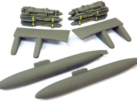 Roban 600 Size UH-60 Black Hawk Weapons Set Hot on Sale