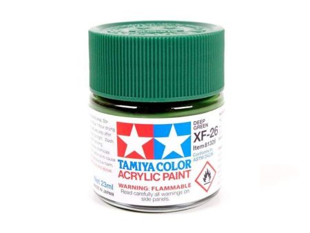 Tamiya Acrylic XF-26 Deep Green 23ml Bottle Cheap