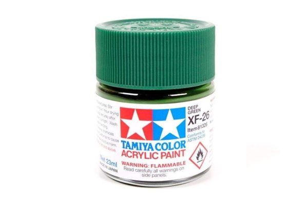 Tamiya Acrylic XF-26 Deep Green 23ml Bottle Cheap