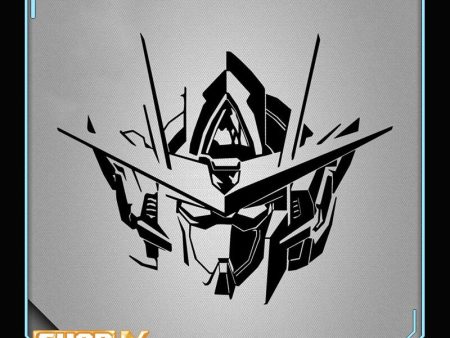 Mobile Suit Gundam GN-001 EXIA Metal Stick Anime Peripheral Mobile Bicycle Car Sticker Kids Toy Gift Two Colors Optional Online