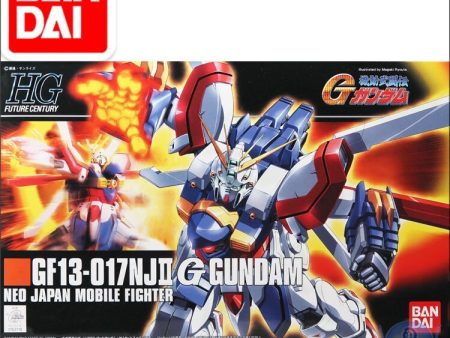 Gundam BANDAI Model HG 1 144 GF13-017NJ II G GUNDAM Mobile Suit Kids Toys Cheap