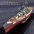 Trumpeter Meng Flyhawk 1 700 World War II German KM Bismarck Battleship Navy War Battle Ship Plastic Assembly Model Kit on Sale