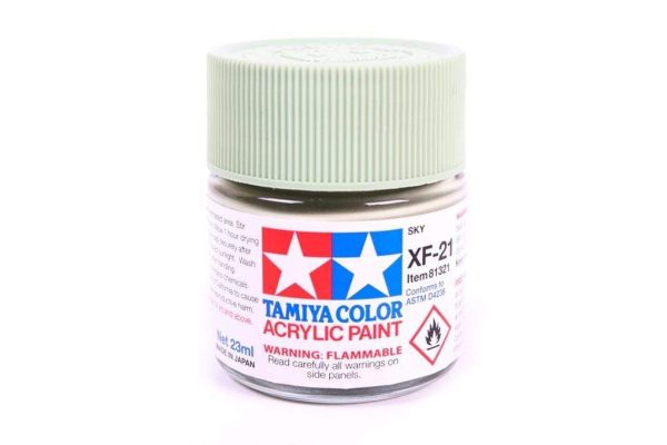 Tamiya Acrylic XF-21 Sky 23ml Bottle Online Sale