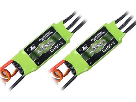 ZTW Mantis 45A ESC with 5A SBEC Multi-Pack (2 ESCs) on Sale