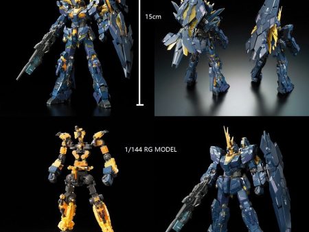 Bandai Gundam RG 1 144 Model RX-0[N] UNICORN GUNDAM 02 BANSHEE NORN Freedom Unchained Mobile Suit Kids Toys Discount