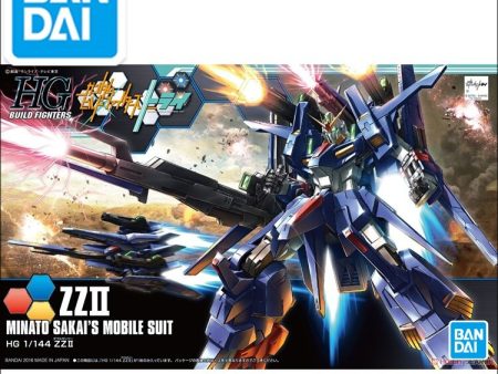 Original Gundam Model HG 1 144 GUNDAM ZZ II BUILD DIVERS Unchained Mobile Suit Kids Toys Sale