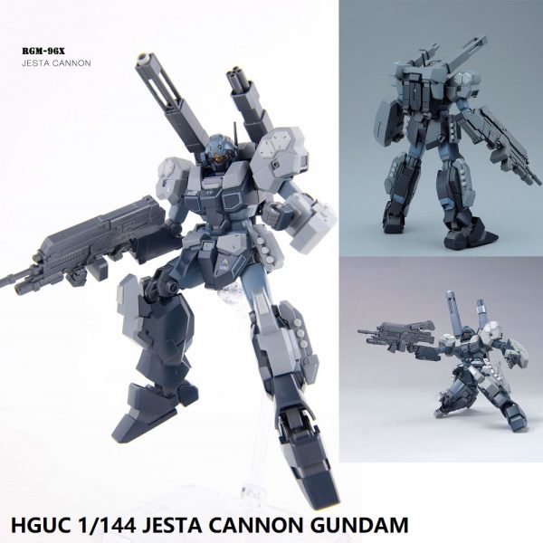 Original HG 1 144 Gundam Model RGM-96X JESTA CANNON GUNDAM Japanese Model Robot Mobile Suit Kids Toys Supply