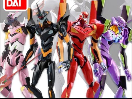 Original Gundam Model HG EVANGELION EVA-01 EVA-02 Unchained Mobile Suit Kids Toys Hot on Sale