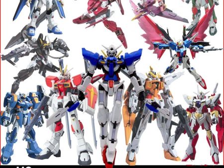 Bandai Gundam Model HG 1 144 Justice Freedom Exia 00 KYRIOS Destiny Armor UNICORN Unchained Mobile Suit Kids Toys Online Sale