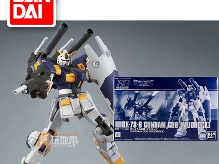 Original Japaness Gundam Model HG 1 144 GUNDAM G06 RX-78-6 MUDROCK Mobile Suit Kids Toys on Sale