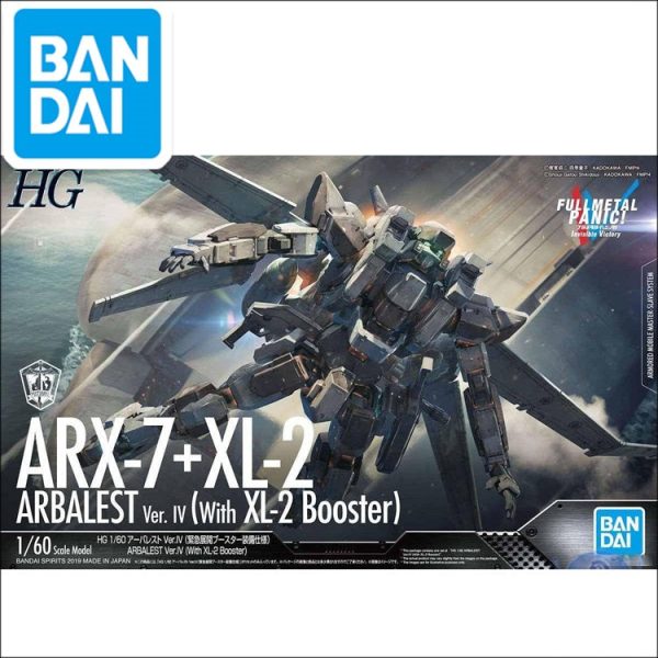 Original Gundam 1 60 Model FULL METAL PANIC Arbales ARX-7 +XL-2 LAEVATEIN VER.IV Mobile Suit Kids Toys With Holder Hot on Sale