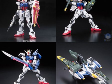 Original Gundam RG 1 144 Model STRIKE GUNDAM SEED & SKYGRASPER WEAPONS SET KIRA YAMATO Mobile Suit Kids Toys Discount