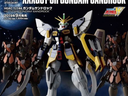 Original Gundam Model HGAC 1 144 EW Gundam Sandrock & Breaker Mobile product code Set Armor Unchained Mobile Suit Kids Toys Hot on Sale