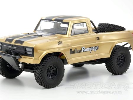 Kyosho Outlaw Rampage Pro Gold 1 10 Scale 2WD Truck - RTR Online