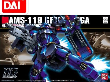 Original Japaness Gundam Model HG 1 144 Geara Doga AMS-119 Mobile Suit Kids Toys Sale