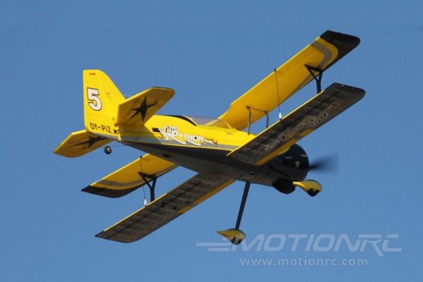 Dynam Pitts Model 12 Yellow 1070mm (42 ) Wingspan - PNP Supply